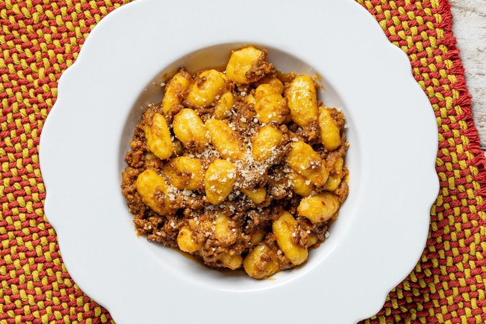 Gnocchi di patate alla bolognese ricetta
