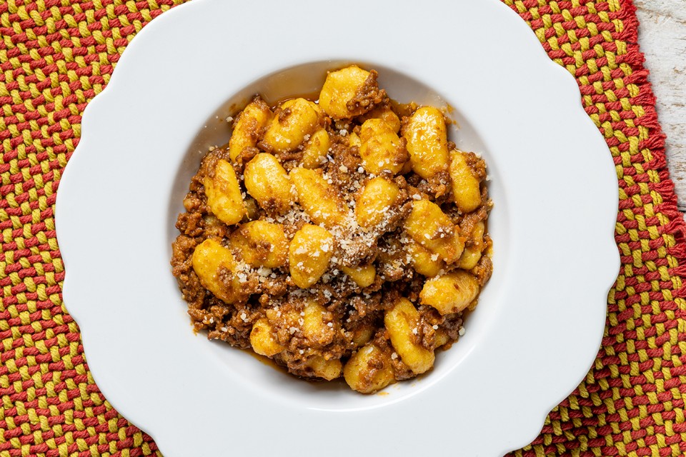 Gnocchi di patate alla bolognese Gnocchi di patate alla bolognese