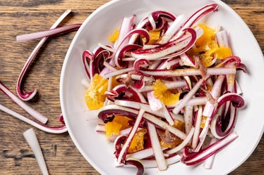 Insalata di radicchio e arance