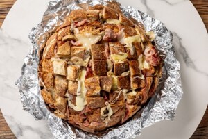 Preparazione Pane ripieno sfizioso - Fase 3