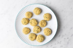 Preparazione Polpette di ceci al forno - Fase 1