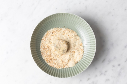 Preparazione Polpette di ceci al forno - Fase 2 Preparazione Polpette di ceci al forno - Fase 2