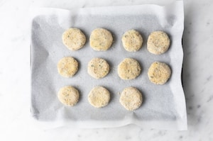 Preparazione Polpette di ceci al forno - Fase 2