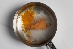 Preparazione Pumpkin spice latte - Fase 1