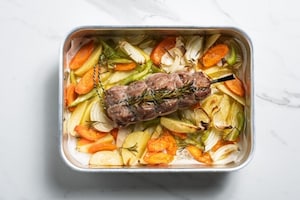 Preparazione Filetto di maiale in crosta di parmigiano - Fase 2