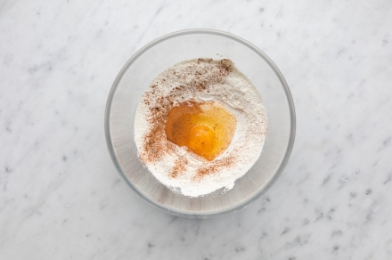 Preparazione Pancake tarte tatin - Fase 1 Preparazione Pancake tarte tatin - Fase 1