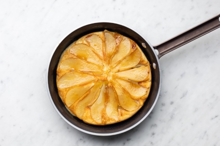 Preparazione Pancake tarte tatin - Fase 3 Preparazione Pancake tarte tatin - Fase 3