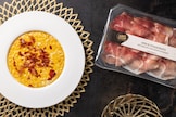 Risotto zucca e speck