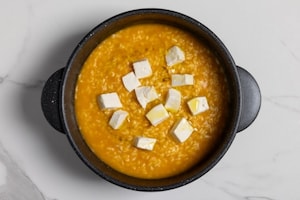 Preparazione Risotto zucca e speck - Fase 4