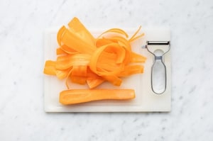 Preparazione Rose di carote - Fase 1