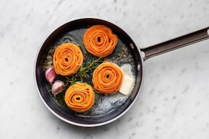 Preparazione Rose di carote - Fase 3