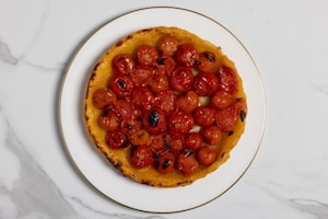 Preparazione Tarte tatin pomodorini e burrata - Fase 6