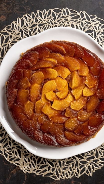 Torta di mele rovesciata