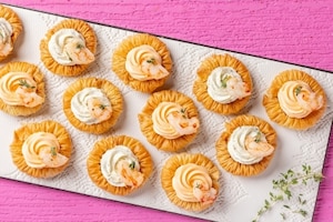 Preparazione Cestini di pasta fillo salati - Fase 6