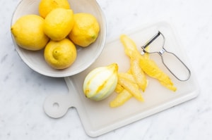 Preparazione Crema di limoncello - Fase 1