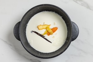 Preparazione Crema pasticcera senza glutine - Fase 1