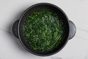 Preparazione Pasta con spinaci - Fase 1