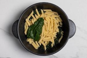 Preparazione Pasta con spinaci - Fase 3