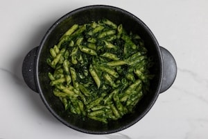 Preparazione Pasta con spinaci - Fase 3