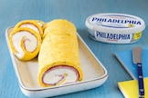 Rotolo di frittata con Philadelphia