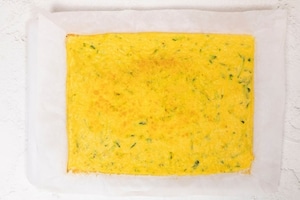 Preparazione Rotolo di frittata con Philadelphia - Fase 2