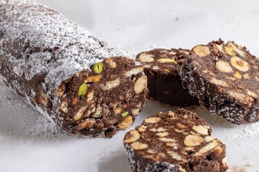 Salame di cioccolato senza uova