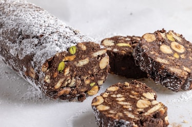 Salame di cioccolato senza uova