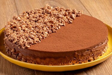 Torta fredda al cioccolato con biscotti Oro Saiwa