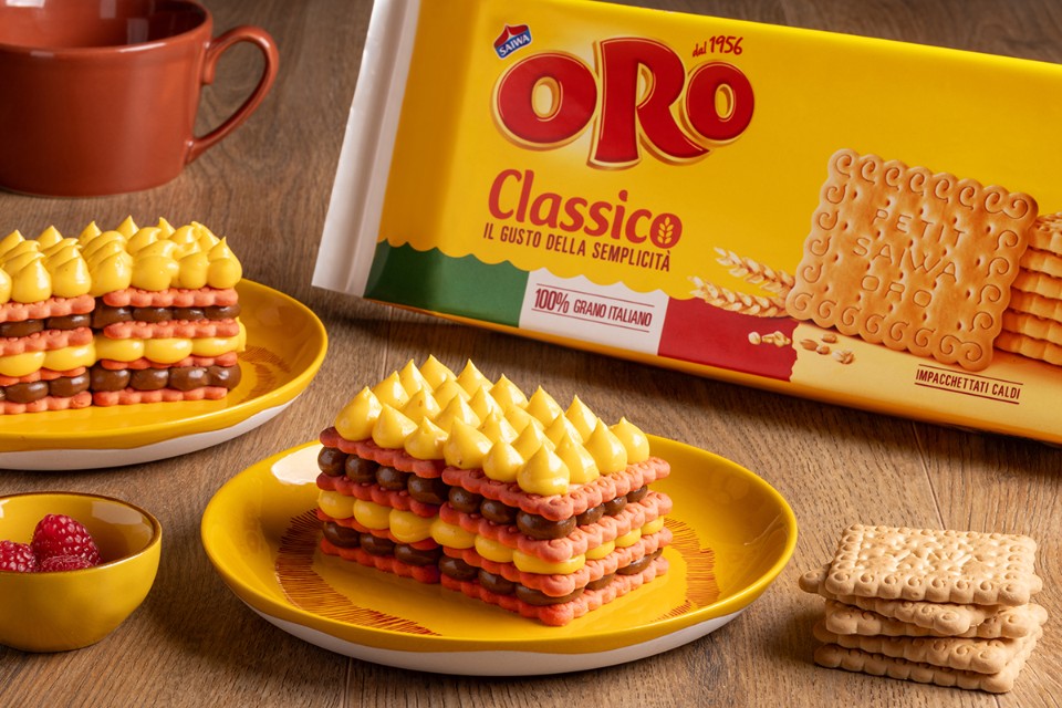 Zuppa inglese con Oro Saiwa Zuppa inglese con Oro Saiwa