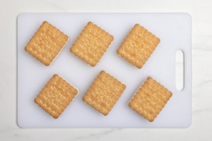 Preparazione Biscotti gelato con Oro Saiwa - Fase 2