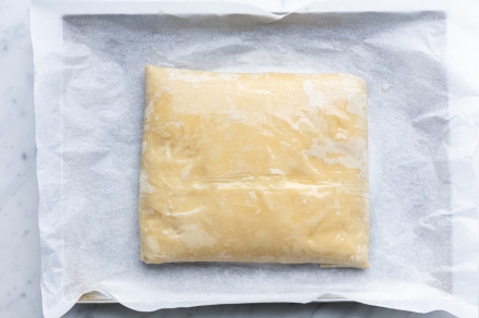 Preparazione Bougatsa - Fase 6 Preparazione Bougatsa - Fase 6