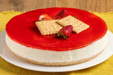 Cheesecake classica con Oro Saiwa