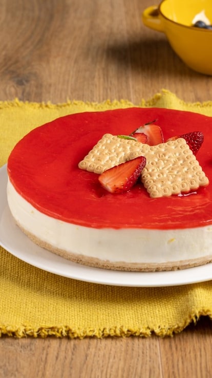 Cheesecake classica con Oro Saiwa