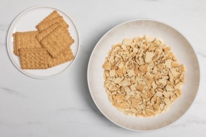 Preparazione Cheesecake monoporzione alla frutta - Fase 1