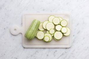 Preparazione Pasta ricotta e zucchine - Fase 1