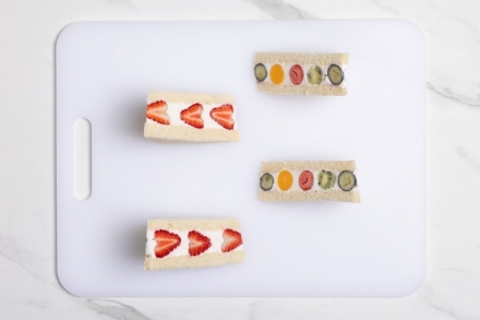 Preparazione Sandwich dolci alla frutta - Fase 5 Preparazione Sandwich dolci alla frutta - Fase 5