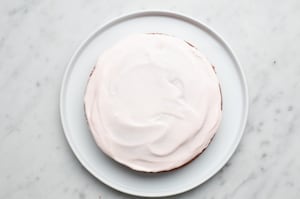 Preparazione Torta rosa alle fragole - Fase 7