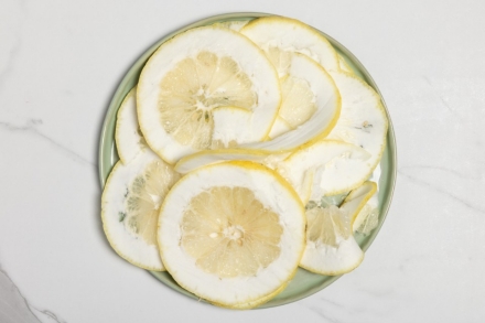 Preparazione Carpaccio di cedro - Fase 1