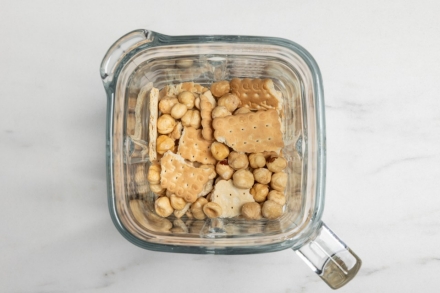 Preparazione Cheesecake bars  - Fase 1 Preparazione Cheesecake bars  - Fase 1