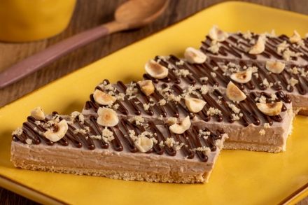 Preparazione Cheesecake bars  - Fase 5 Preparazione Cheesecake bars  - Fase 5