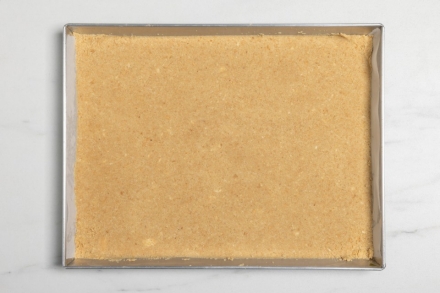 Preparazione Cheesecake bars  - Fase 2 Preparazione Cheesecake bars  - Fase 2