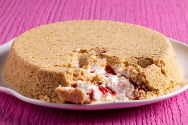 Cheesecake rovesciata