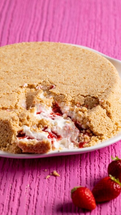 Cheesecake rovesciata