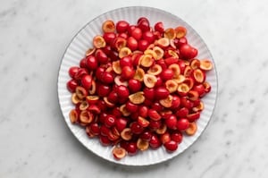 Preparazione Confettura di ciliegie con il Bimby - Fase 1