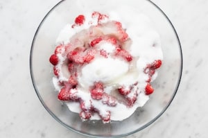 Preparazione Confettura di lamponi - Fase 1