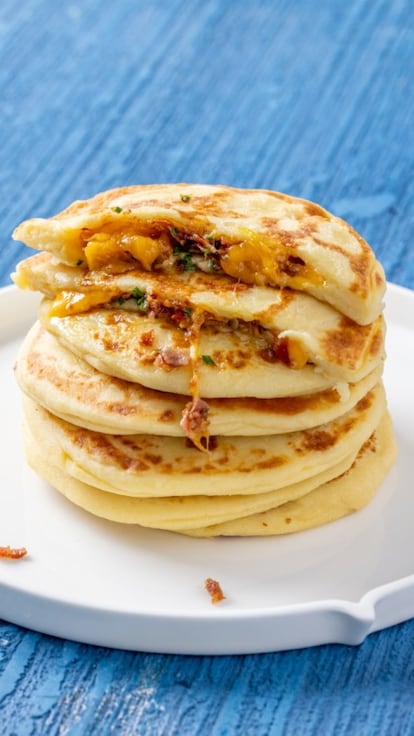 Potato cakes farciti