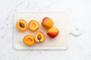 Preparazione Albicocche al forno - Fase 1