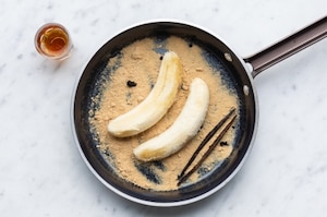 Preparazione Banana brûlée - Fase 2
