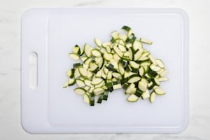 Preparazione Crepes di zucchine - Fase 1