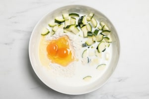 Preparazione Crepes di zucchine - Fase 1